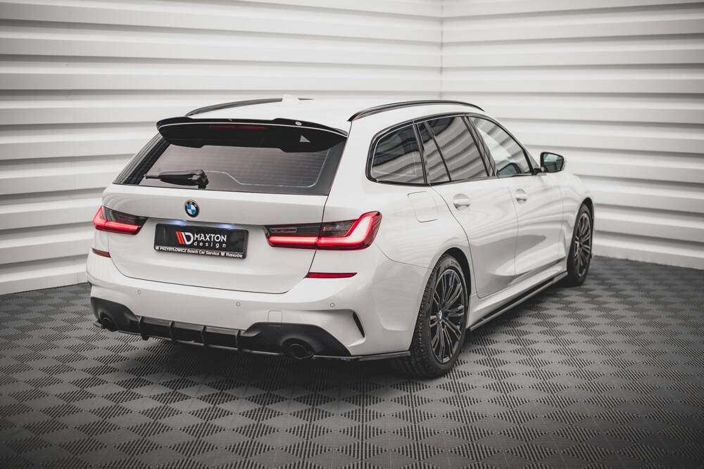 Bodykit passend voor BMW 3 M-Pack Touring G21 Maxton Glanzend zwart