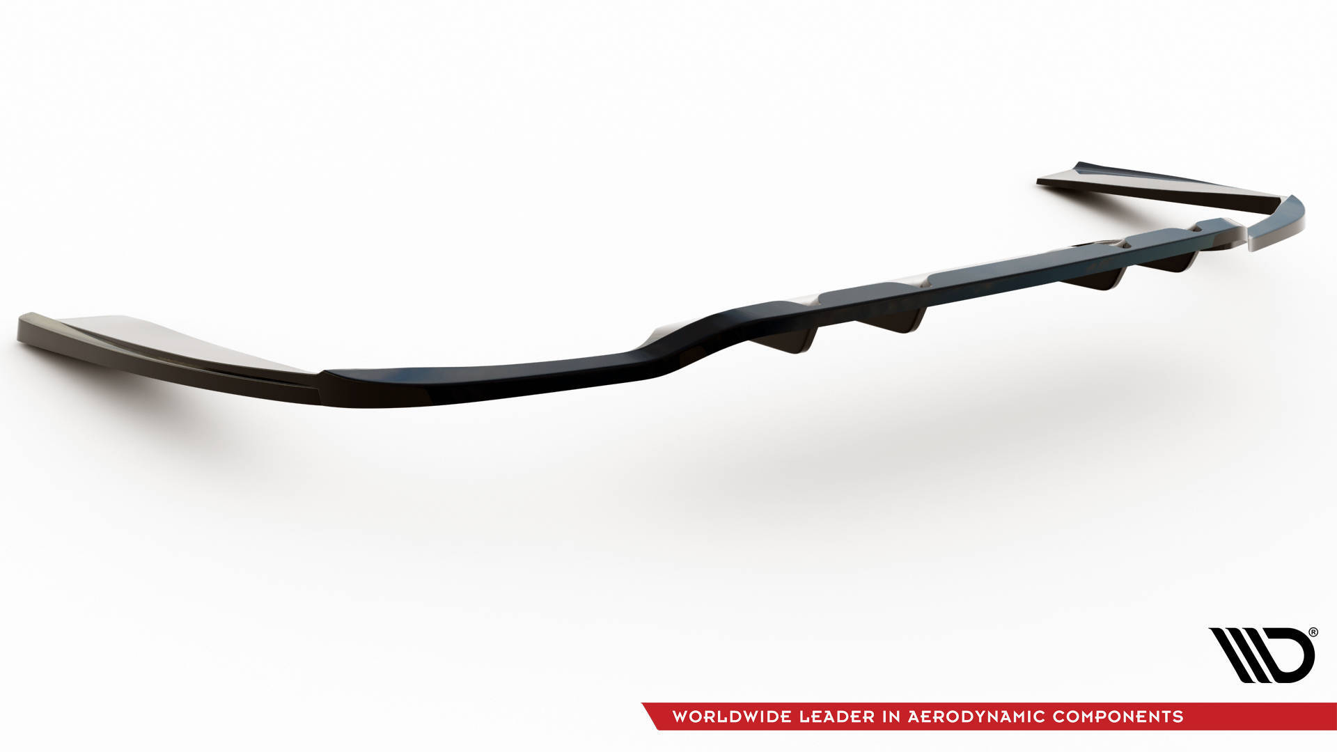 Bodykit passend voor Mercedes-Benz C AMG-Line Sedan / Estate W205 Facelift / S205 Facelift Maxton Glanzend zwart