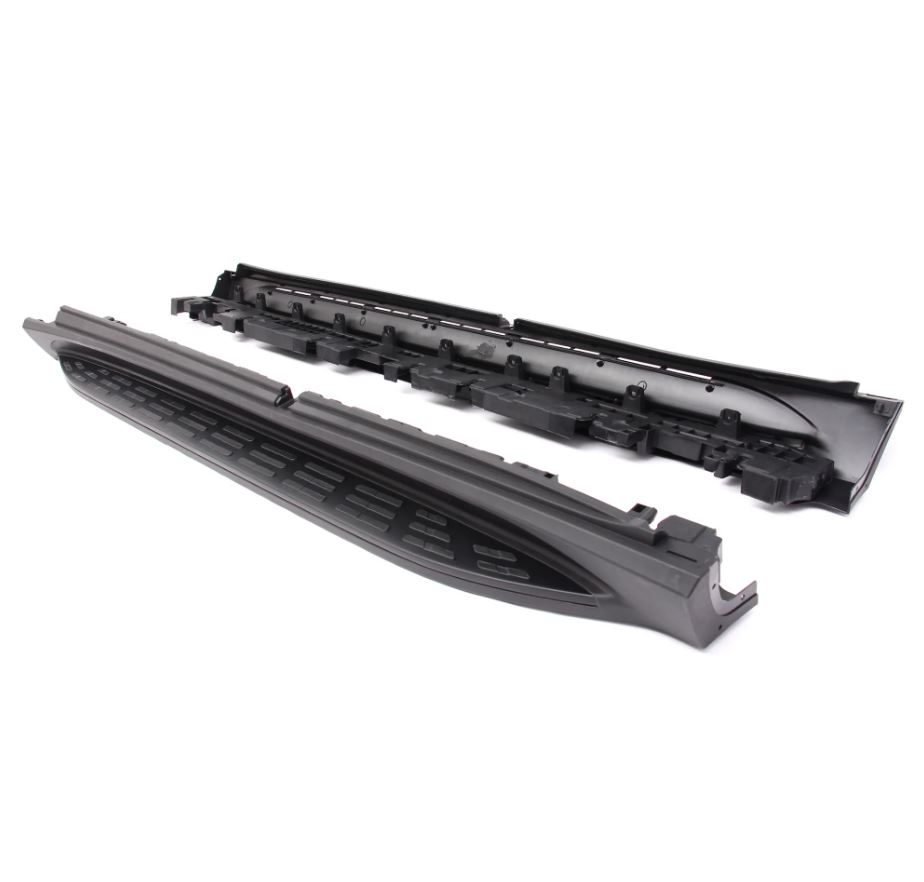 Sidesteps Treeplanken passend voor Mercedes GLE & M klasse W166 11-18 Zwart