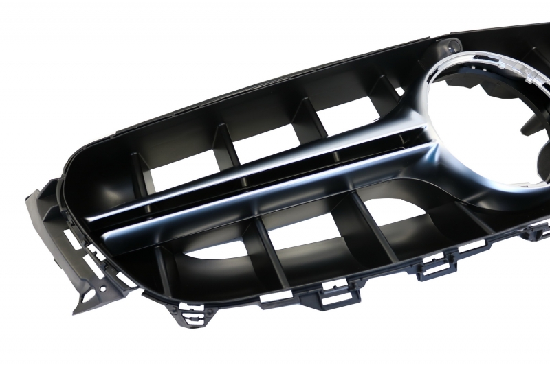 Grill passend voor Mercedes E-Class W213 S213 C238 A238 (2016+) Chroom Zwart E63 Design