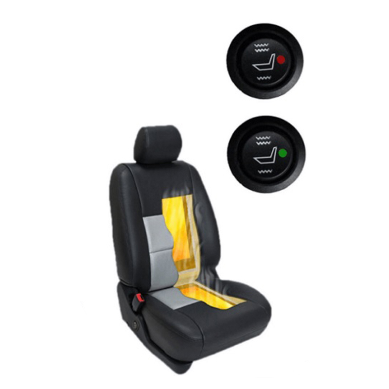 Universele Stoelverwarmingset (Carbon) - voor 1 stoel