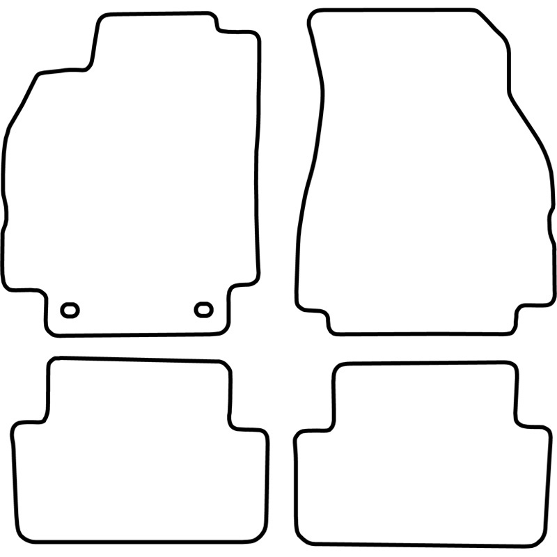 Automatten Velours  Renault Megane 2003-2009 excl. CC