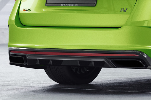 Diffuser passend voor Skoda Octavia 4 RS en RS Plus