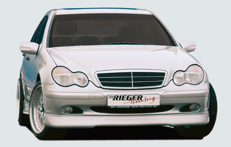 Spoilerzwaard voor Voorspoilerlip Mercedes W203 Classic/Elegance