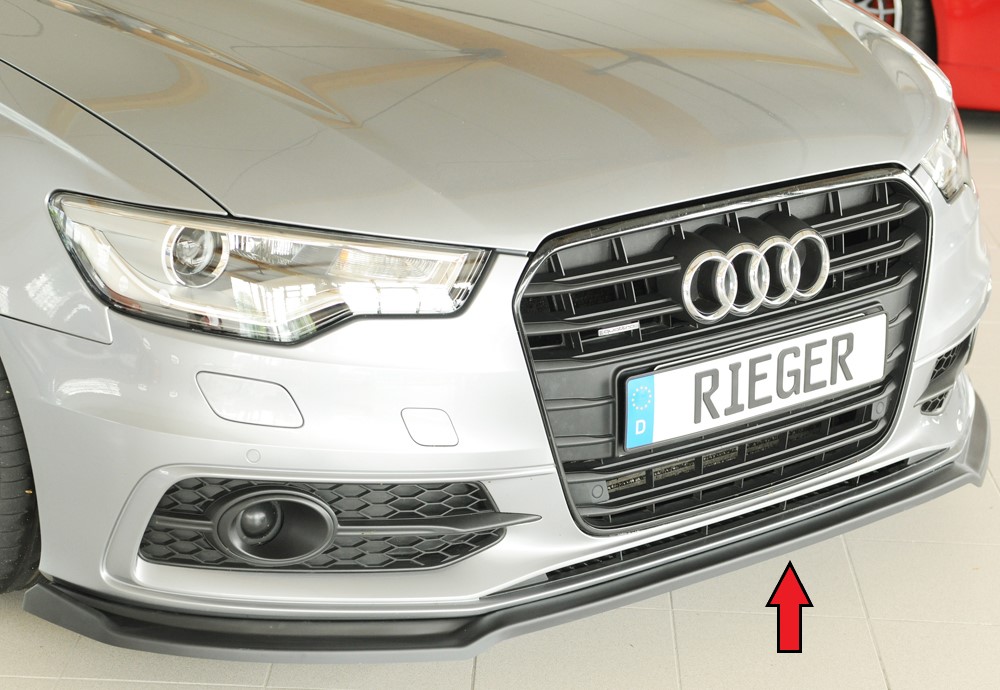 Voorspoiler passend voor Audi A6 (4G/C7): 11.10-08