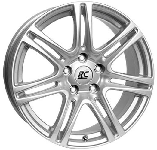 RC Design RC28 7x16 5x110 ET41 zilver Velgen