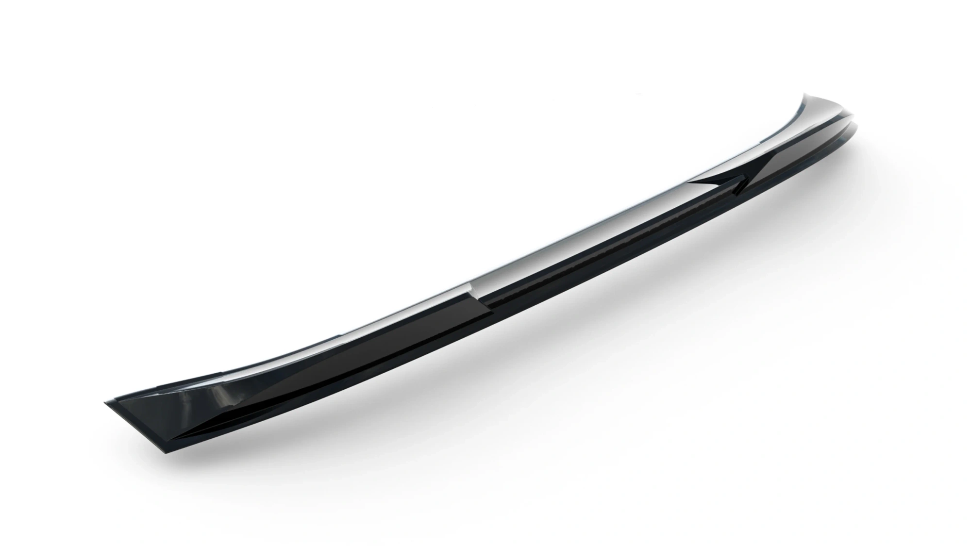 Spoiler 3d passend voor BMW 2 Coupe G42 / M2 G87 Maxton Glans Zwart