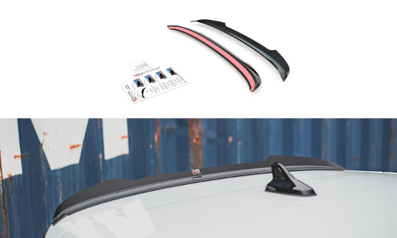 Spoiler passend voor Volkswagen Golf 8 GTI Maxton Glans Zwart