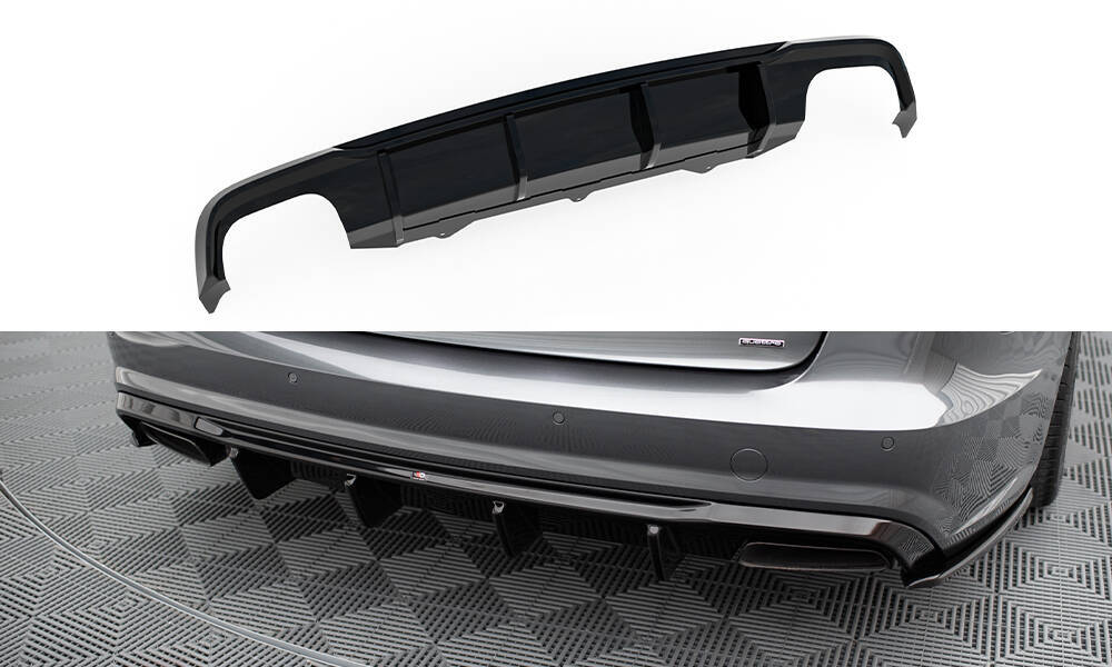 Achterdiffuser Audi A6 C7 S-Line 2014-2017 V2