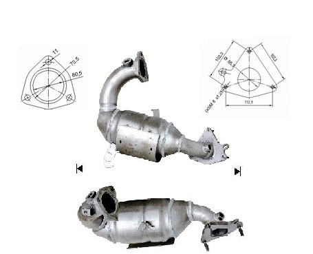 Renault MEGANE 2.0i Turbo 1998 cc 120 Kw / 163 cv F4R Magnaflow