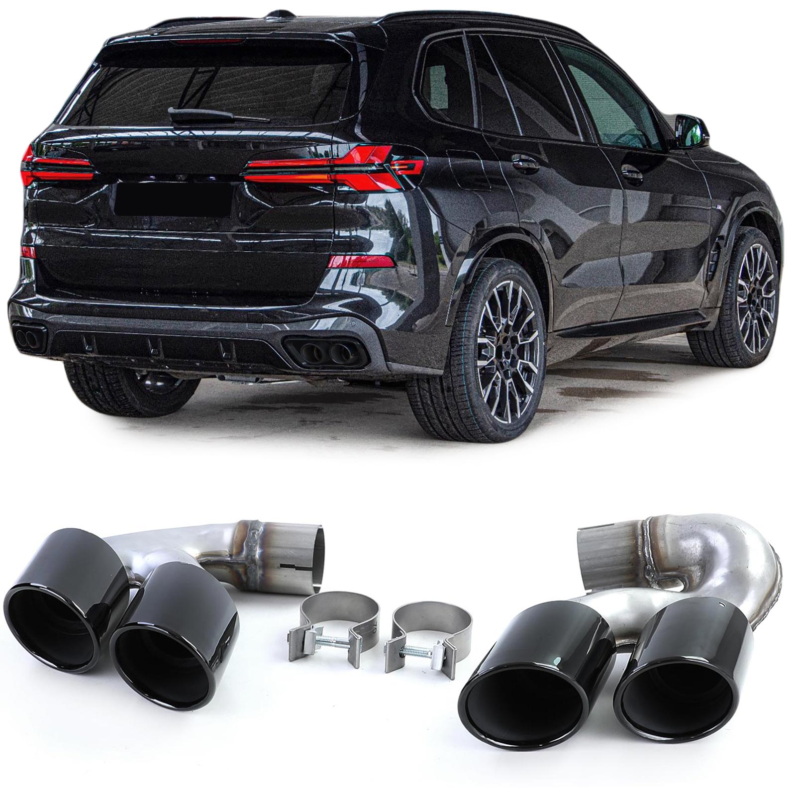 Sierstukken BMW X5 G05 X6 G06 X7 G07 Zwart 18-23