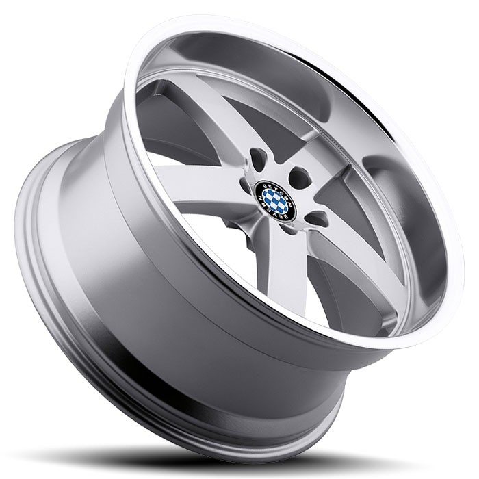 Velgen Beyern Rapp 22x10,5 5x120 ET20 Zilver + Machined Rand