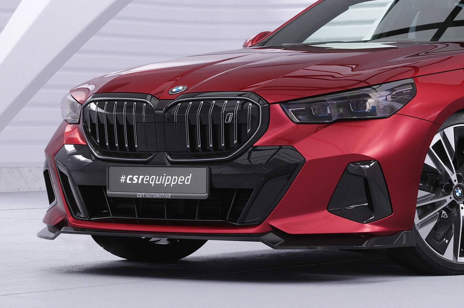 Voorspoiler passend voor BMW 5er G60 / i5 G60 (10/2023 - heden)