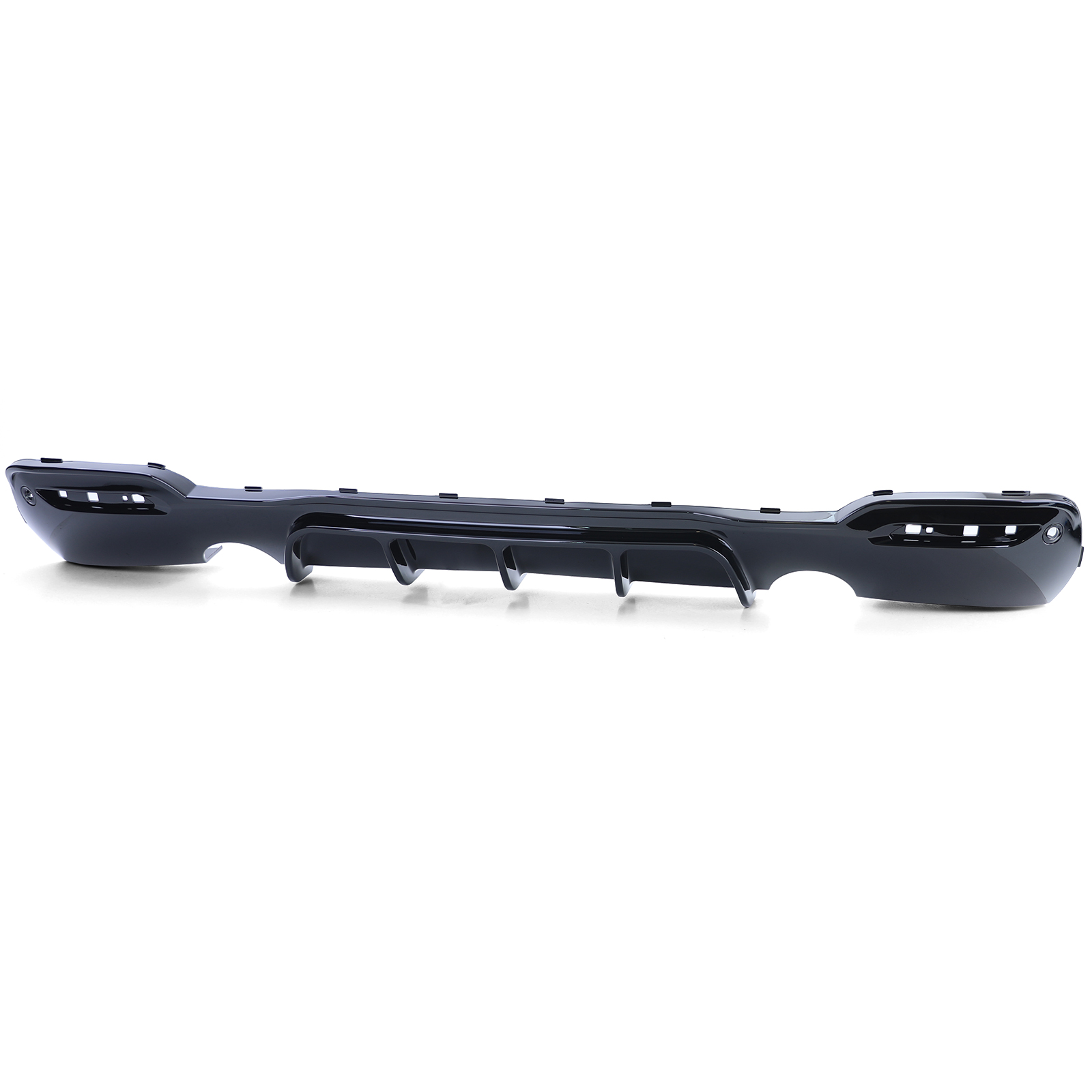 Diffuser passend voor BMW 3 Serie GT F34 Glans Zwart