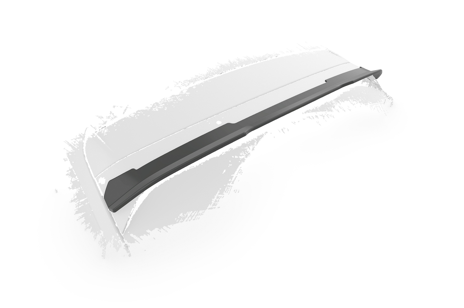 Spoiler passend voor Volkswagen Taigo CSR Glans Zwart