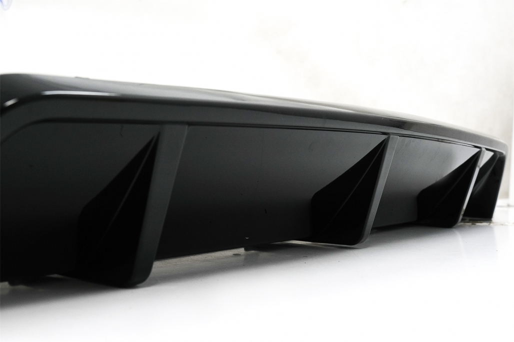 Diffuser passend voor BMW X5 G05 M-Tech Black Knight Design Glans Zwart