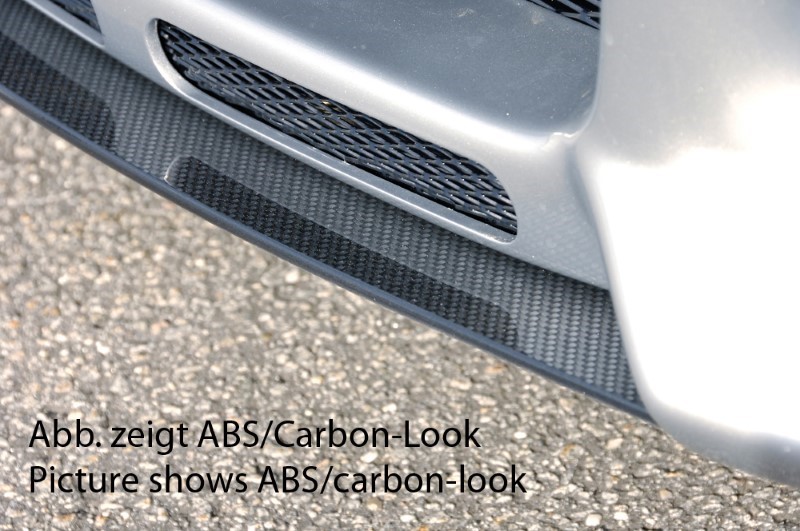 Spoilerzwaard voor Voorbumper passend voor Audi A4 8E Nieuw Design Rieger