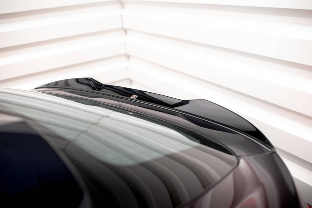 Spoiler passend voor BMW X4 M-Pack G02 Maxton Glans Zwart