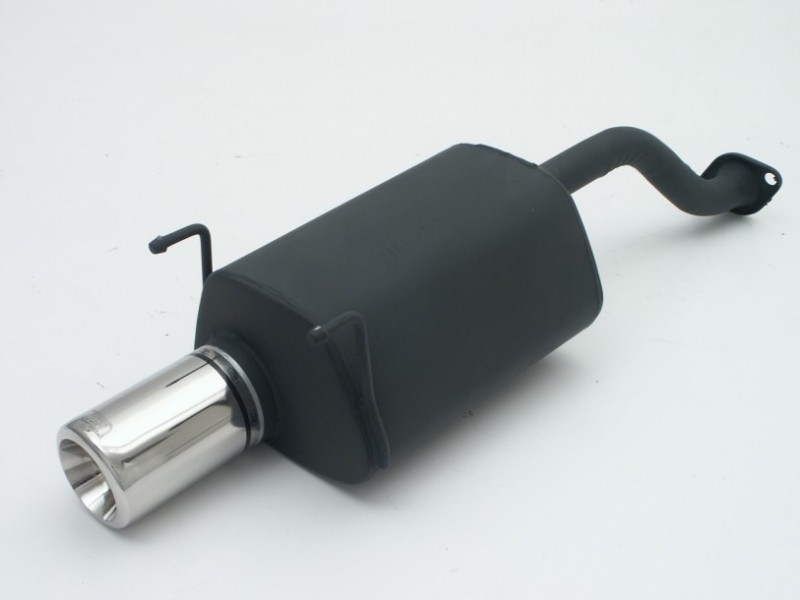 Einddemper Honda Civic Sedan 1996-2001 RVS eindstuk 80mm rond