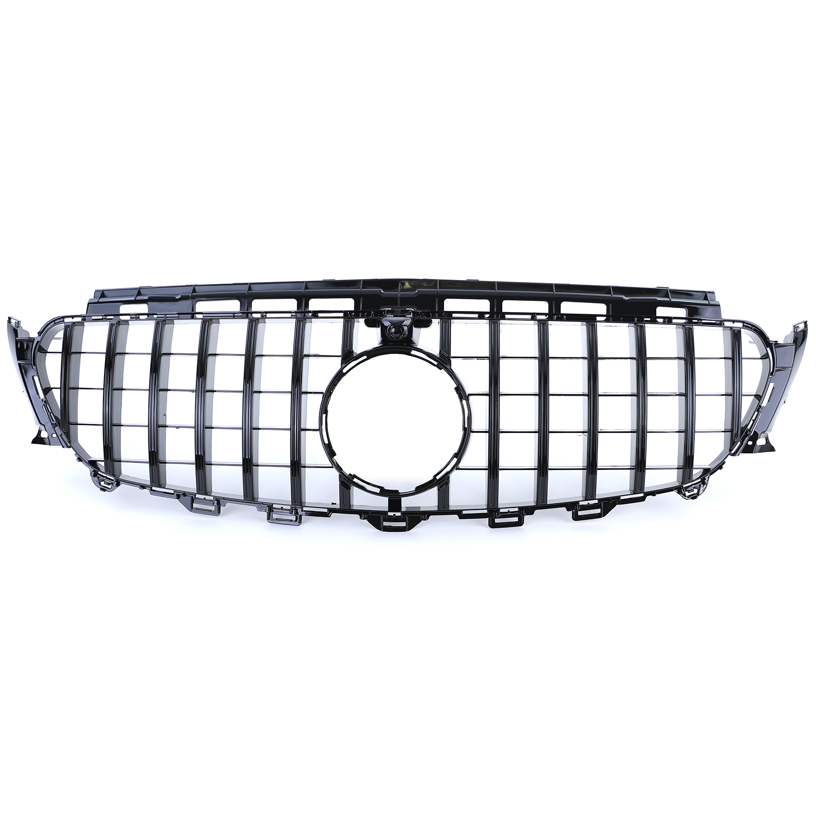 Grill passend voor Mercedes Benz E-Class W213 S213 C238 (2016+) Zwart met 360 Camera