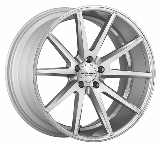 Vossen VFS1 8.5x19 5x112 ET45 Silver Brushed Flat Face
