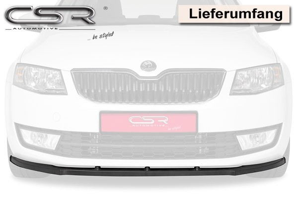 Voorspoiler passend voor Skoda Octavia III CSL059-G