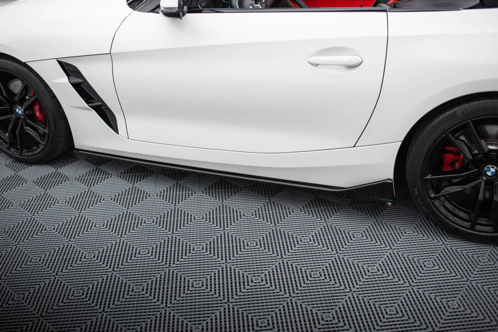 Zijskirts passend voor BMW Z4 M40i / M Pakket G29 Glans Zwart
