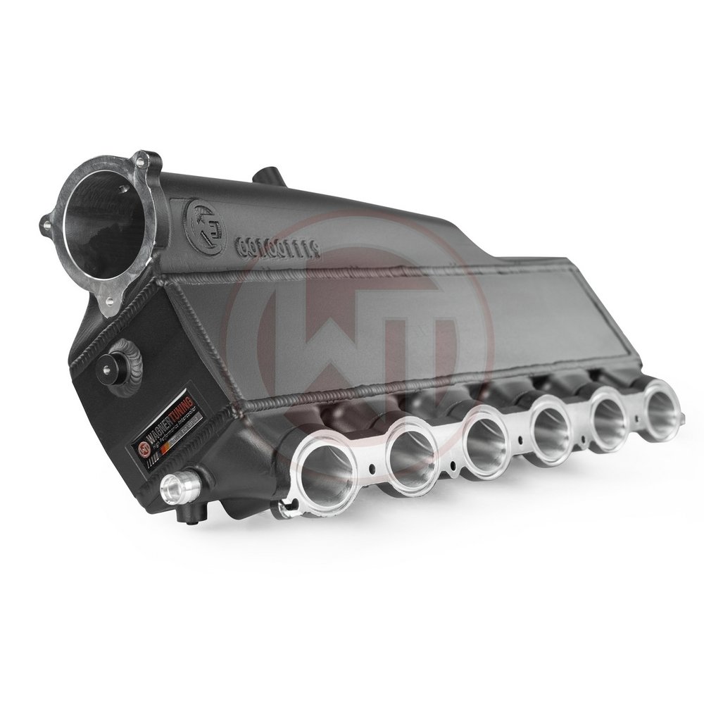 Intercooler BMW 1-serie F2.. M140i B58.1 Hybrid Carbon inlaatspruitsuk met Wagner watercooler