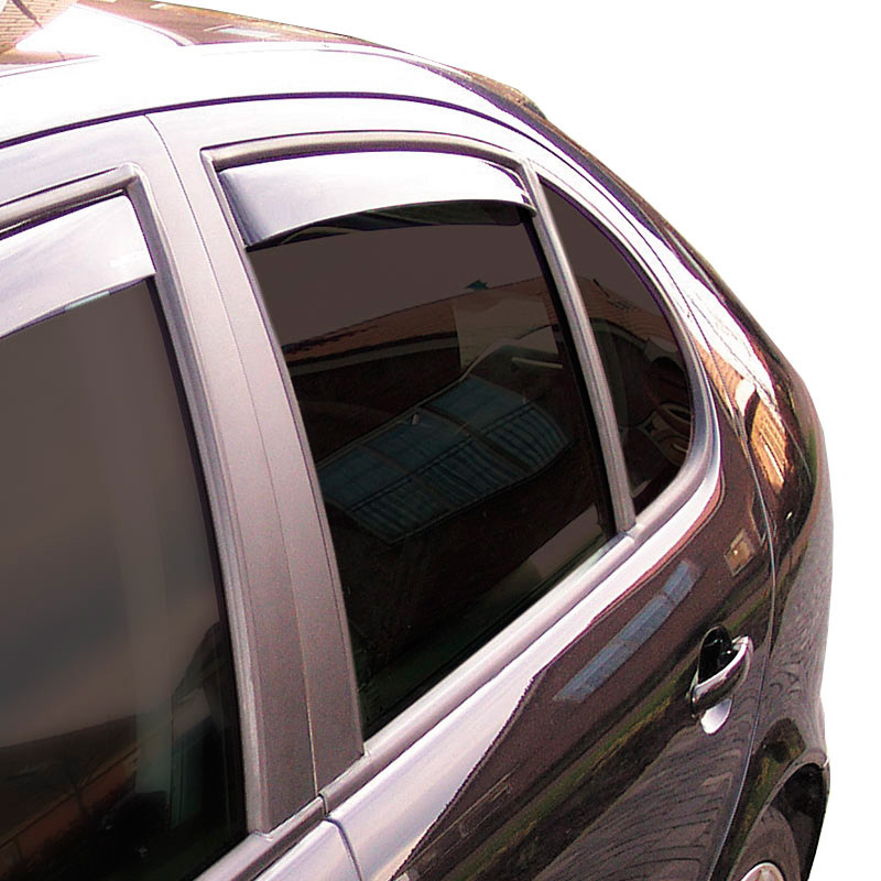 Zijwindschermen Master Dark (achter)  Honda CR-V 5 deurs 2012-2018