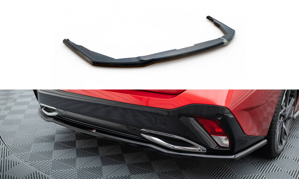 Diffuser Peugeot 308 Mk3 Maxton Glans Zwart