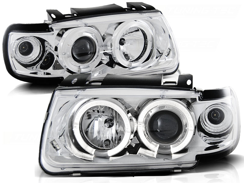 Koplampen VW Polo 6N 95-99 Chroom Ringen