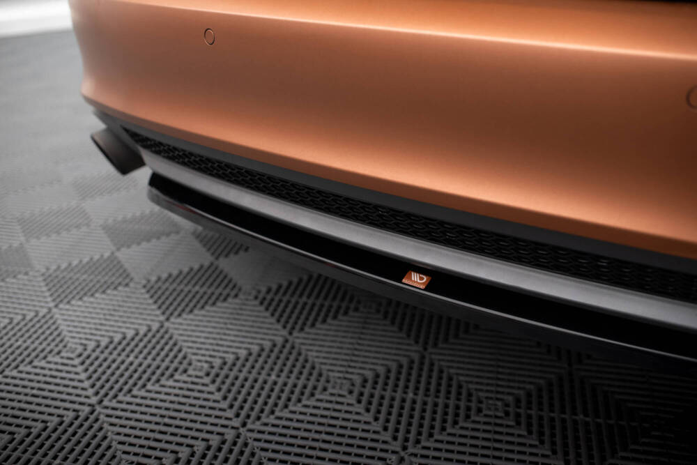 Diffuser passend voor Audi A7 C7 Maxton Glans Zwart