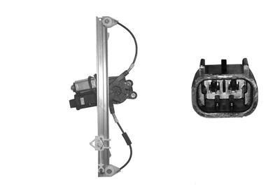 raammechanisme, 3/5 drs, incl motor, voor, rechts Fiat Punto EVO