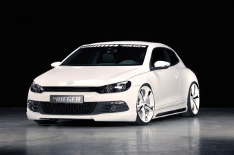 Voorspoiler passend voor Volkswagen Scirocco Rieger