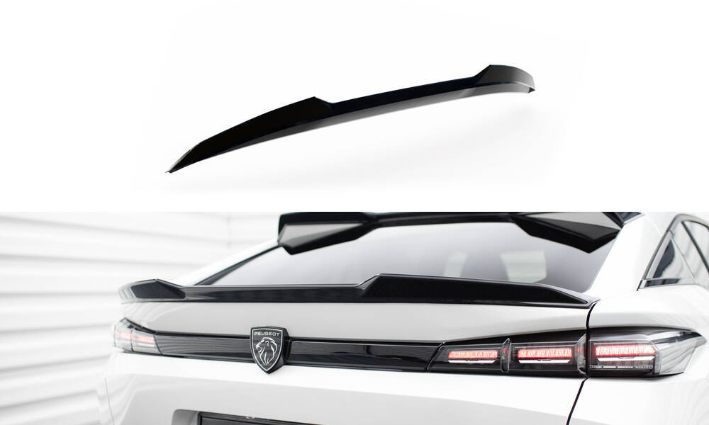 Spoiler Cap 3d Peugeot 408 Mk1