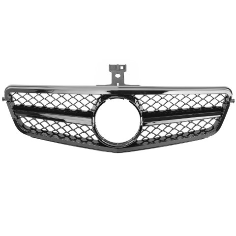 Grill passend voor Mercedes C-klasse W204 AMG-look zwart