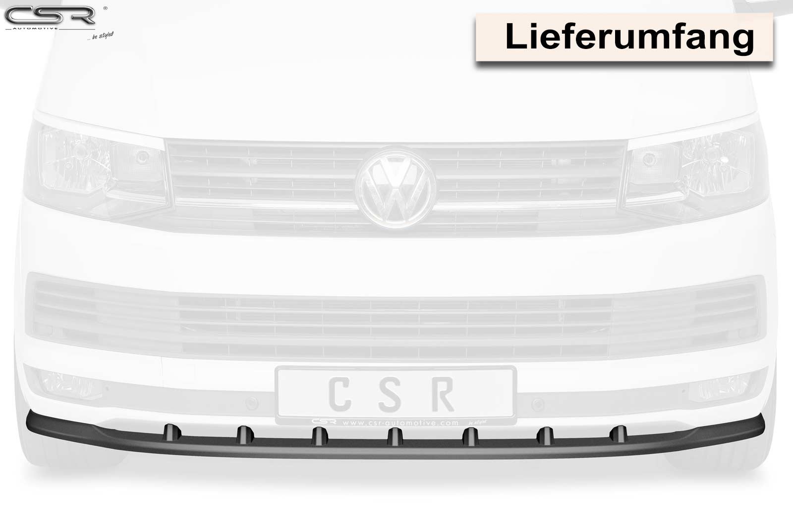 Voorspoiler VW T6 Multivan