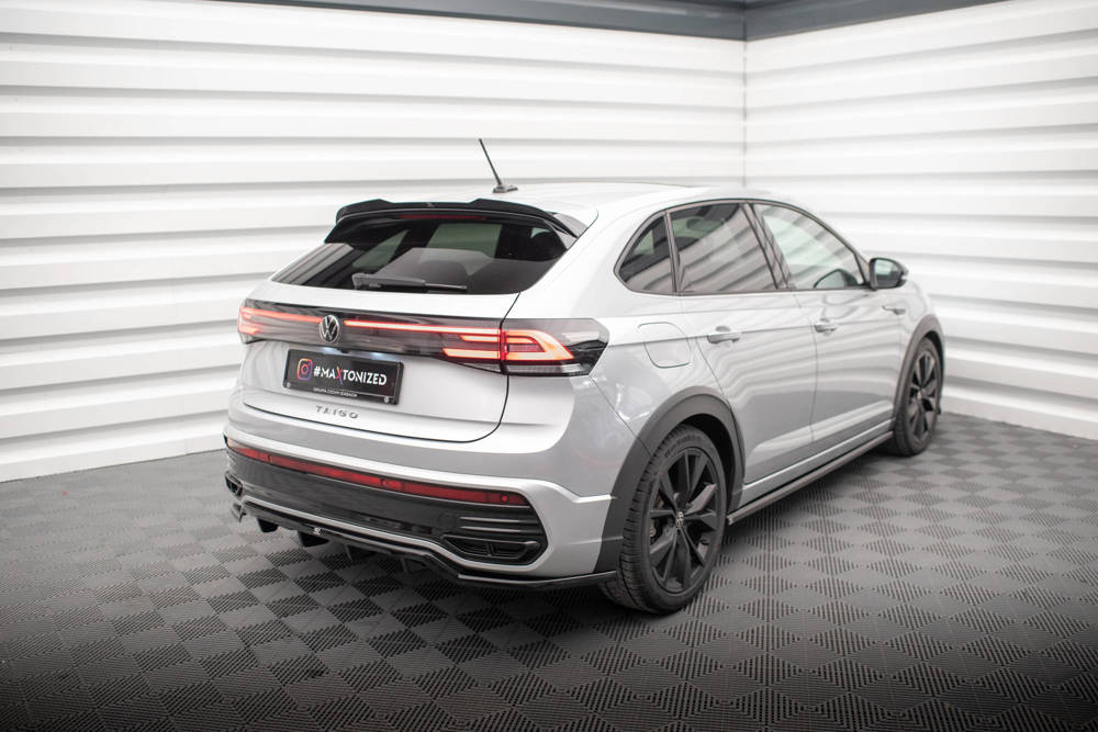 Spoiler passend voor Volkswagen Taigo R-Line Maxton Glans Zwart
