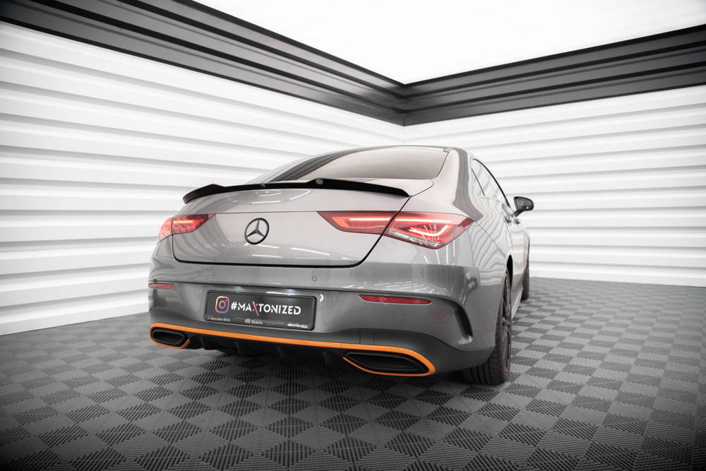Spoiler passend voor Mercedes CLA C118 Maxton Glans Zwart