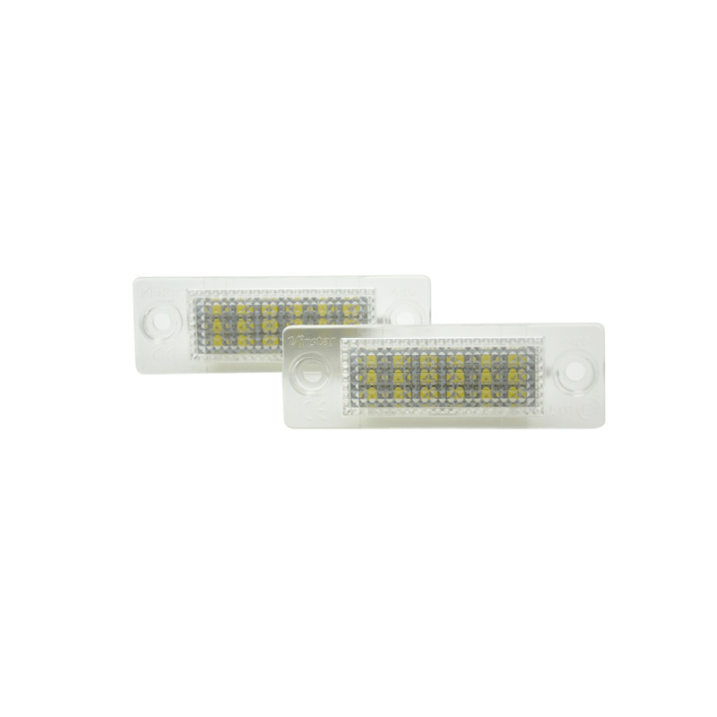 Set LED Nummerplaatverlichting  Volkswagen/Skoda diverse modellen