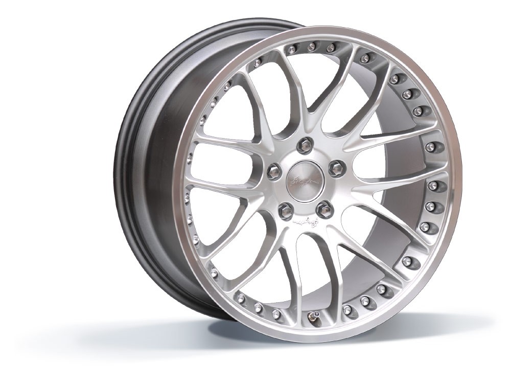 Breyton GTP 5x120 10.5x21 ET 44 Hyper silver - Rand gepolijst (