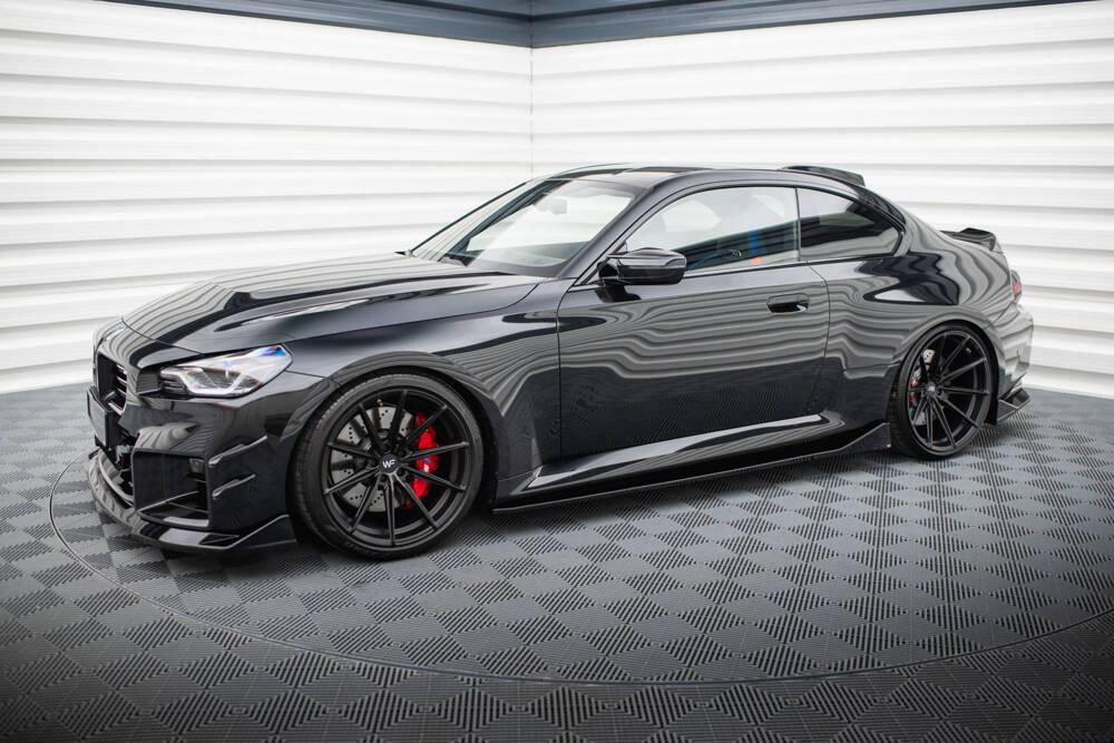 Bodykit passend voor BMW M2 G87 Maxton Glanzend zwart