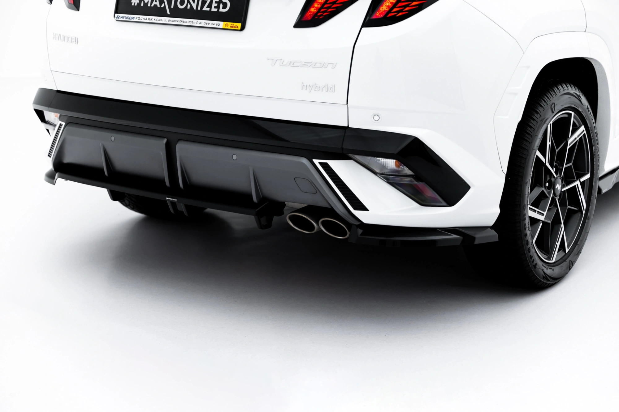 Bodykit Hyundai Tucson N-Line Mk4 Facelift Glans Zwart Maxton