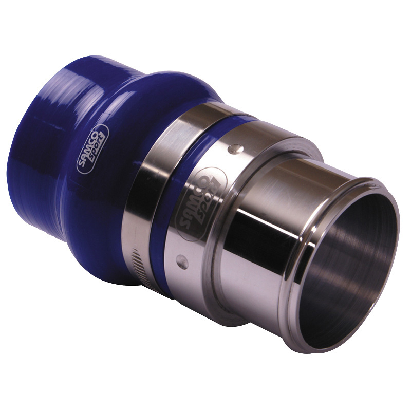 Samco Aluminium koppelstuk - Lengte 87mm - Ø19