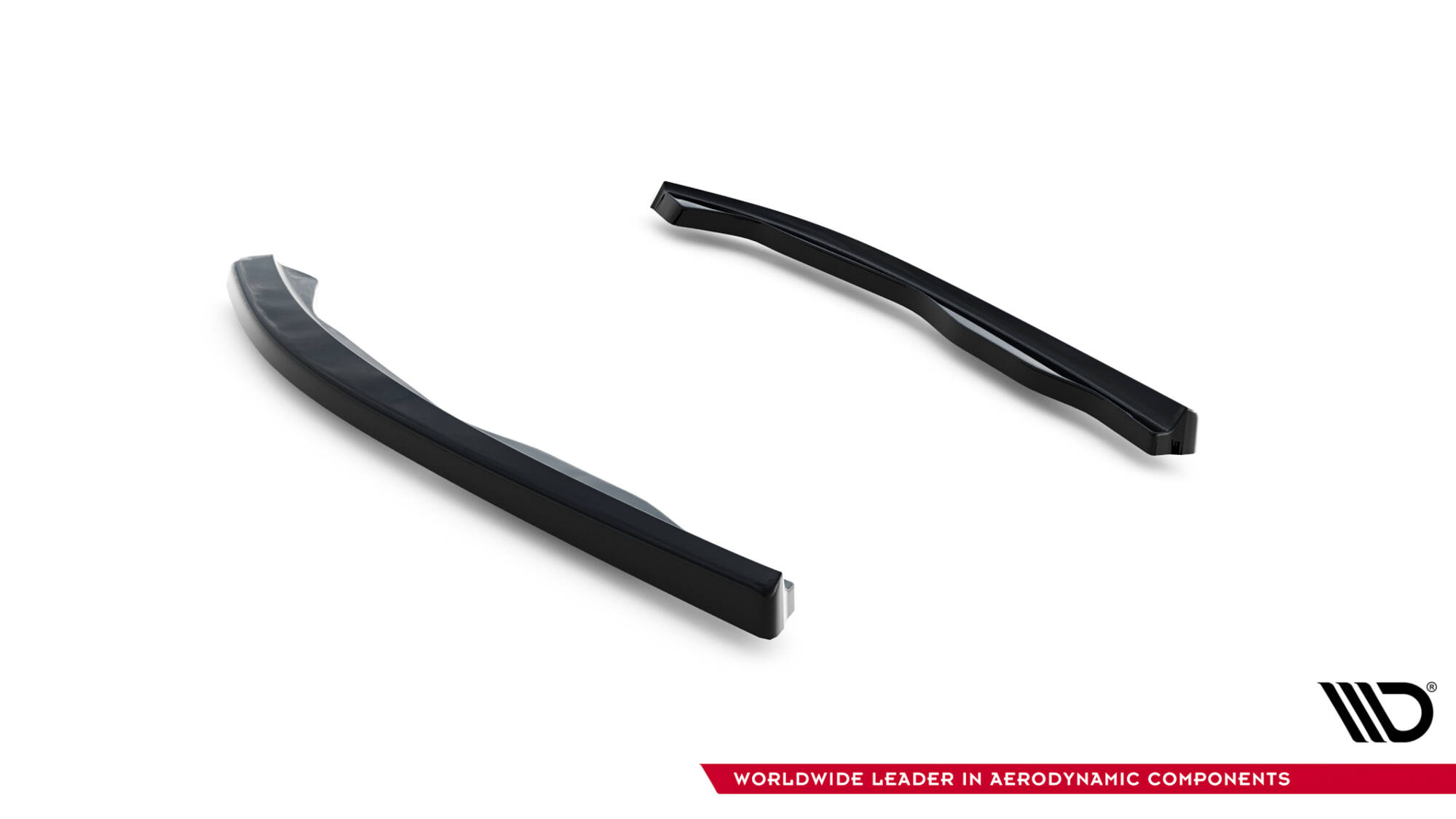 Achterzij Spoilers Renault Laguna Hatchback GT MK3 Maxton Glanzend zwart