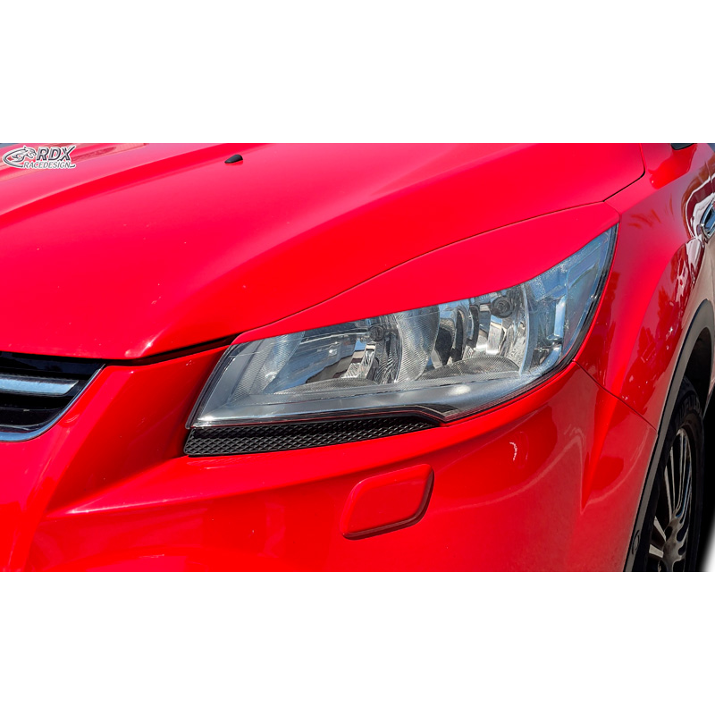 Koplampspoilers  Ford Kuga II (DM2) excl. Facelift 2013-2016 (ABS)