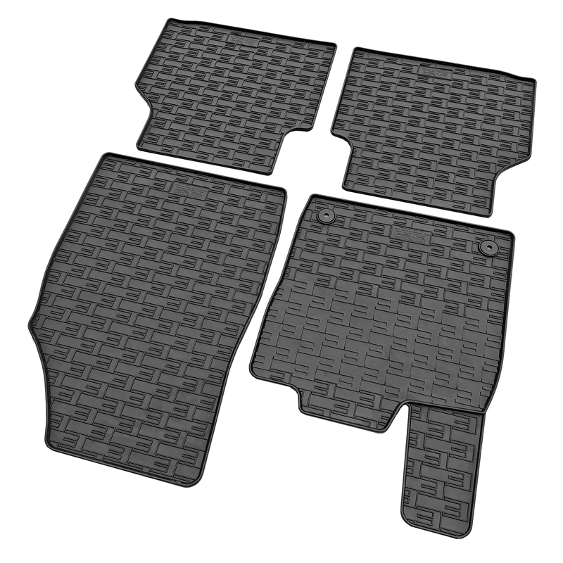 CIKCAR Rubber matten  Ford Explorer EV (CX740) 2024- & Capri EV (CX740L) 2024- (4-delig + montagesysteem)