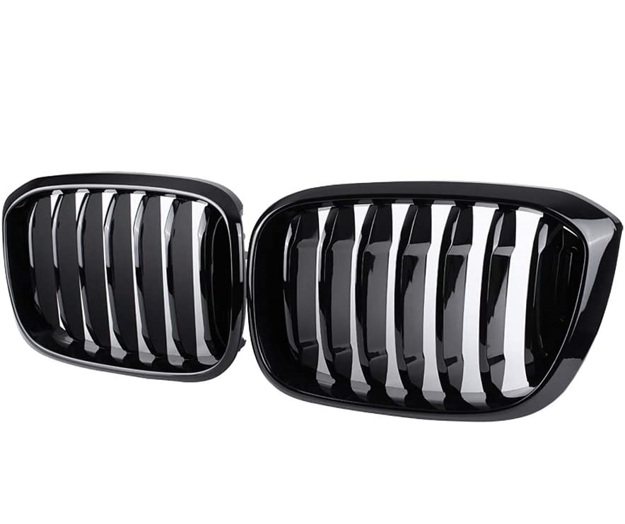 Grill Nieren passend voor BMW X3 G01 / X4 G02 Piano Zwart