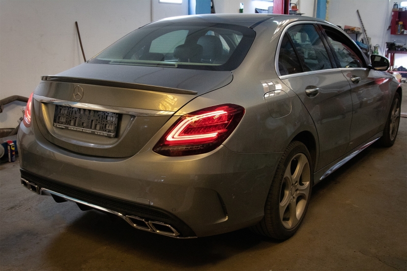 Achterlichten passend voor Mercedes C-Klasse W205 (2014-2018) Facelift Design Tube