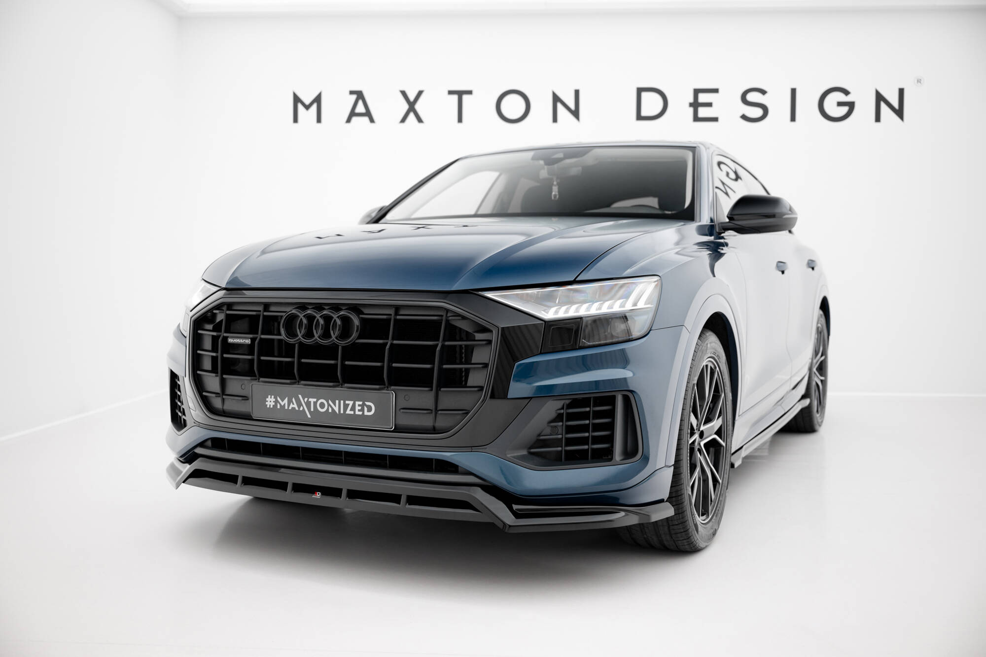 Bodykit passend voor Audi Q8 MK1 Maxton Glanzend zwart